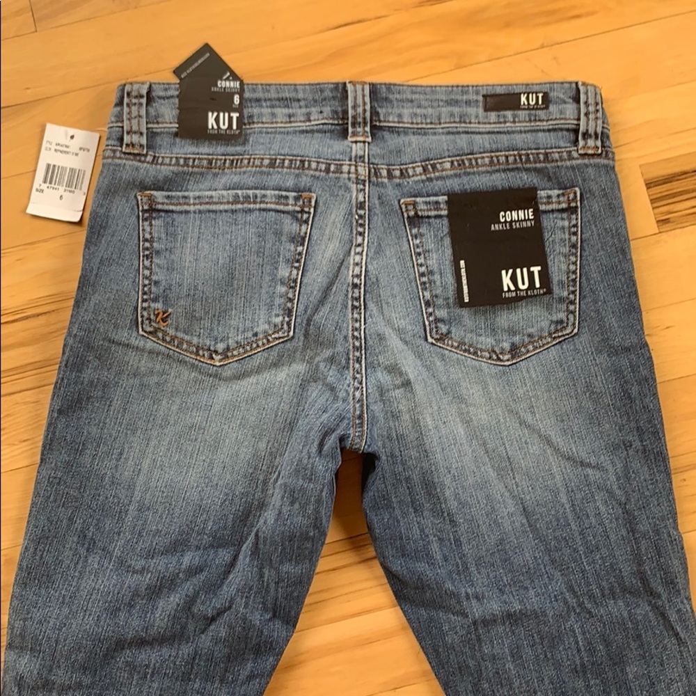 Kut. Connie ankle skinny.